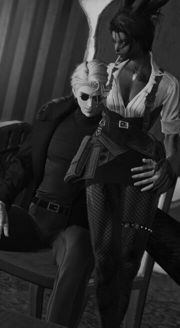 "Who has the other wrapped around their finger?"